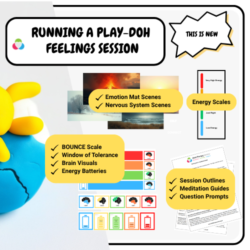 Running a Play-doh Feeling Session